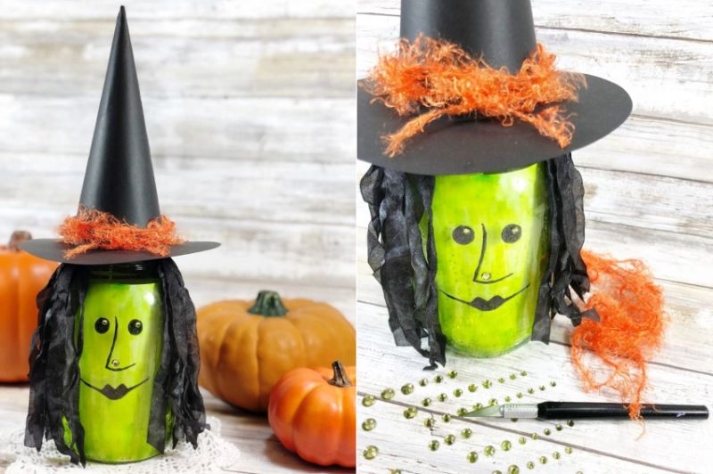 Witch Mason Jars