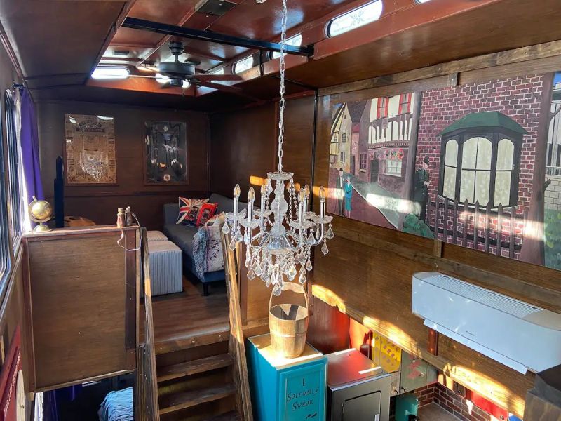 You can Rent Wizard's Trolley from Harry Potter Series on Airbnb