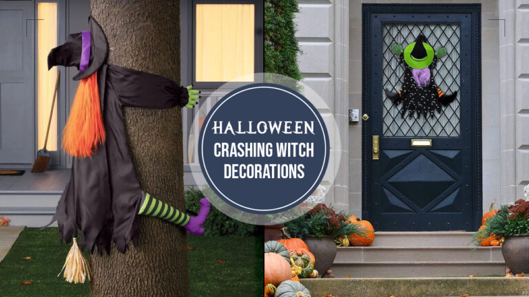 Crashing Witch Decoration ideas to Keep Up With Halloween Trend