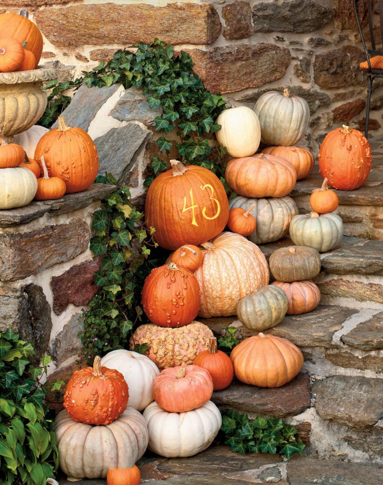 Create Your Personal Pumpkin Patch on the Porch