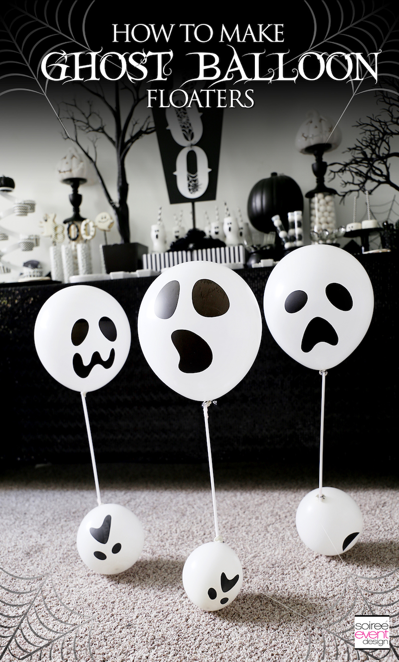 DIY Ghost Balloon Floaters 