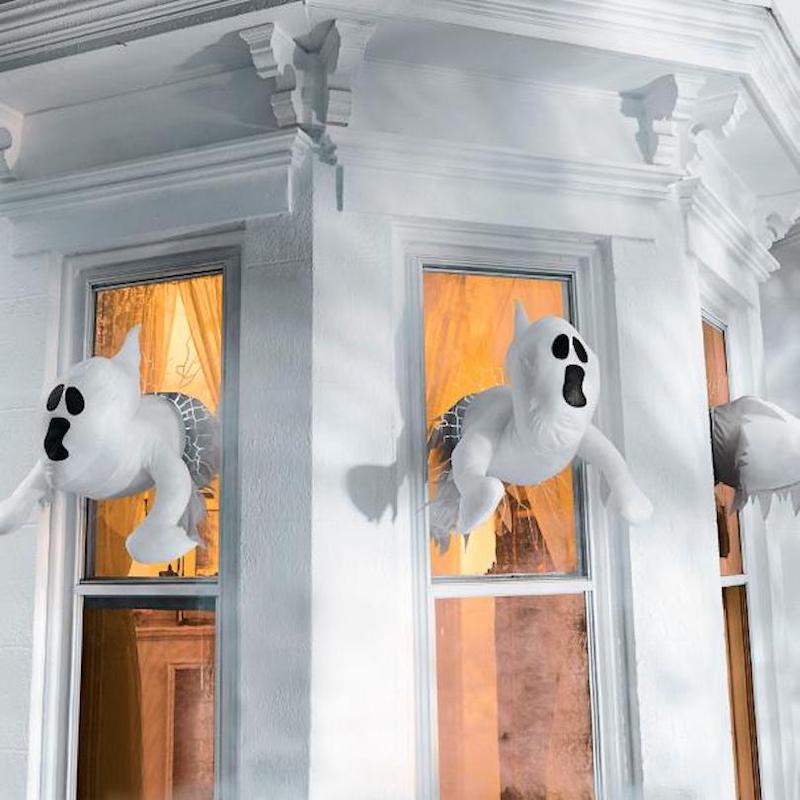 Halloween Window Crasher Ghost decor