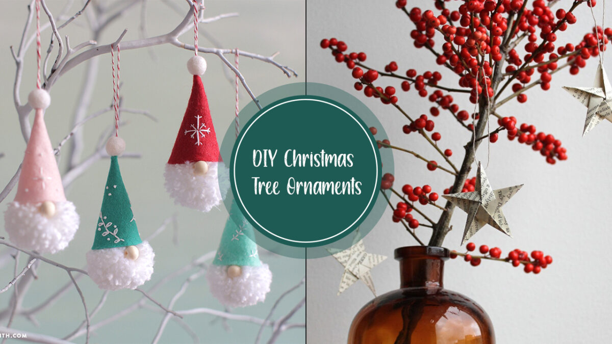 65+ DIY Christmas Ornaments With Things Around The House