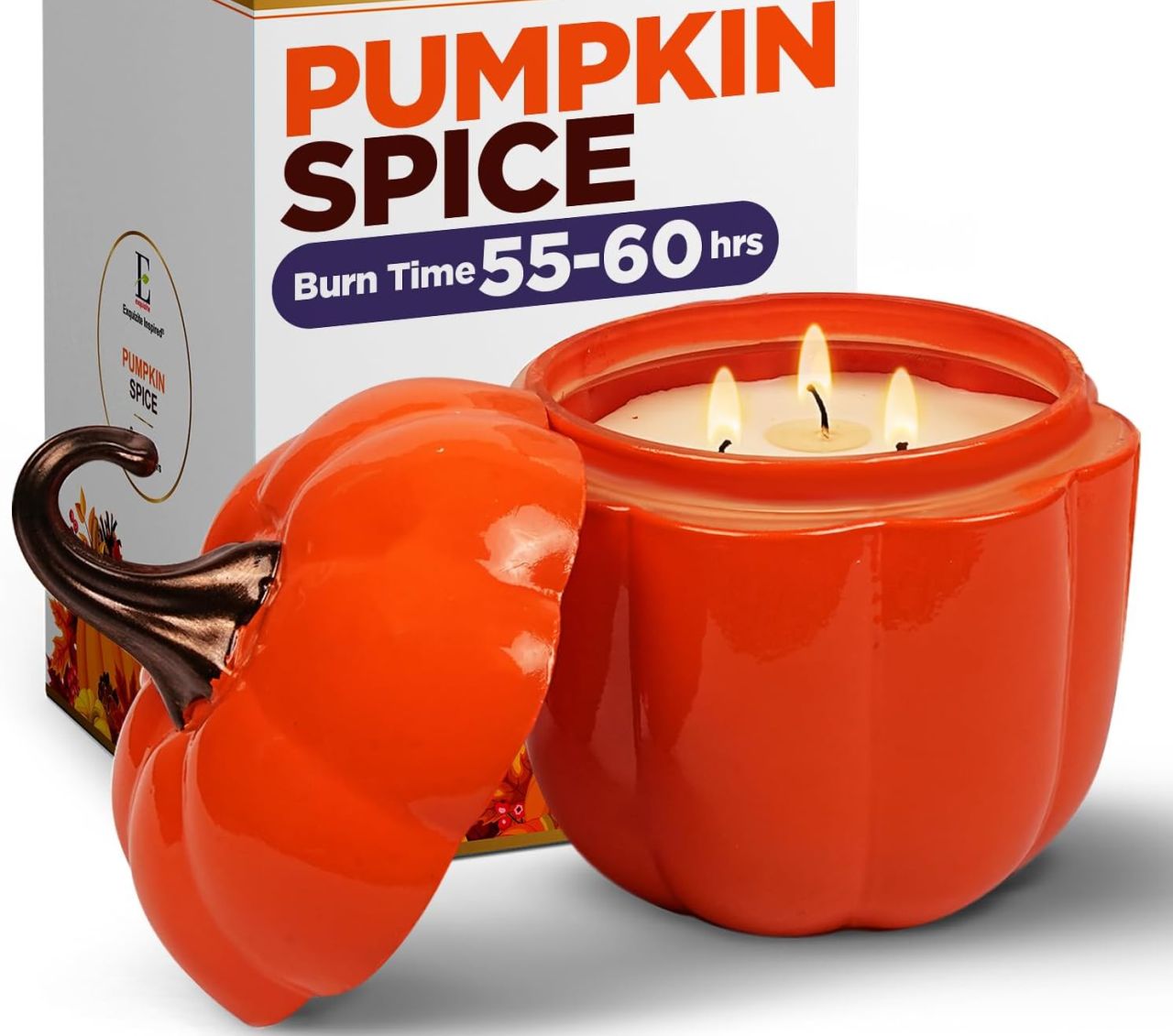 Exquizite Inspired Store Hand-Poured Pumpkin Spice Candle