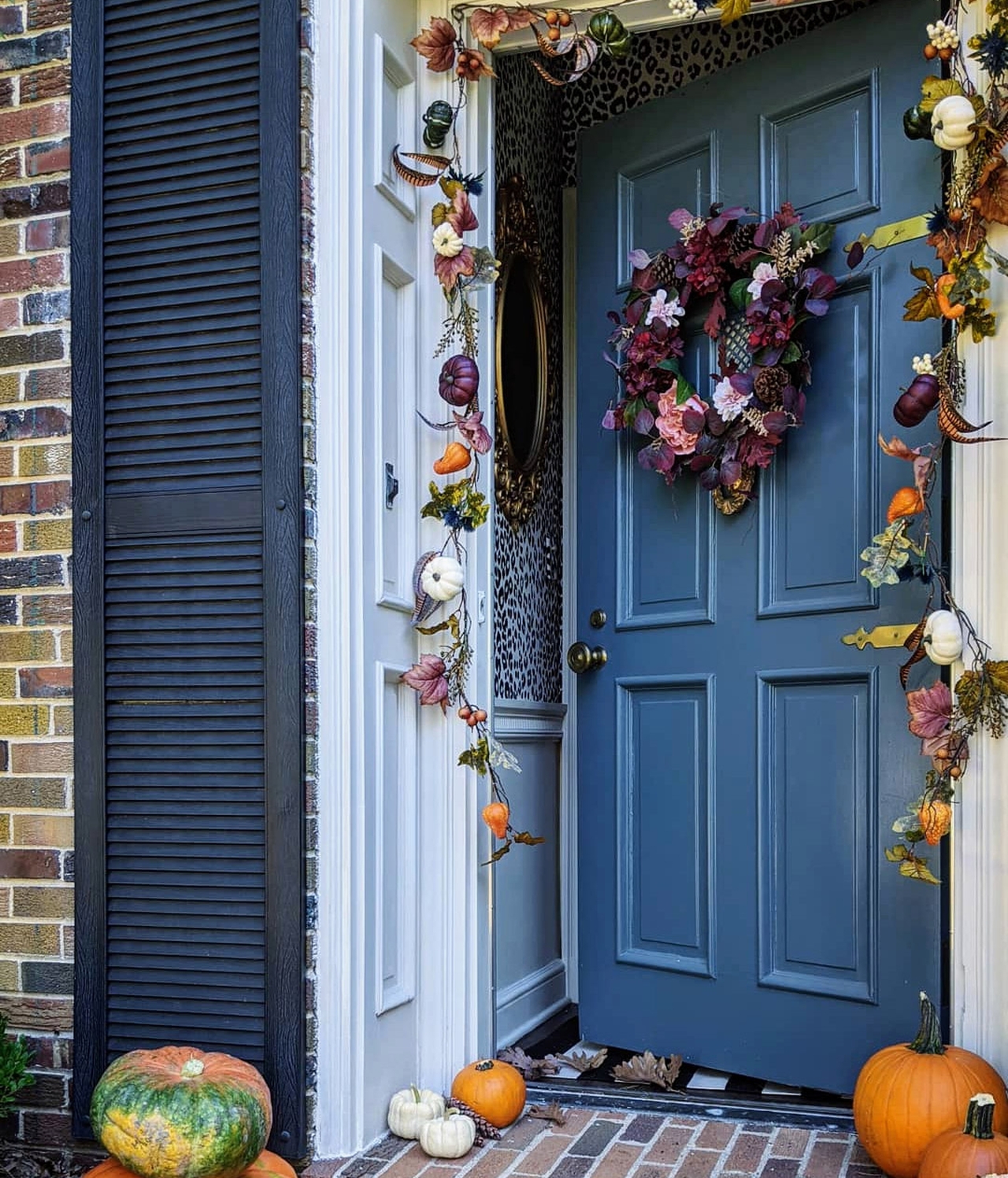 Fall Porch Decorating Ideas - Make Your Door the Star