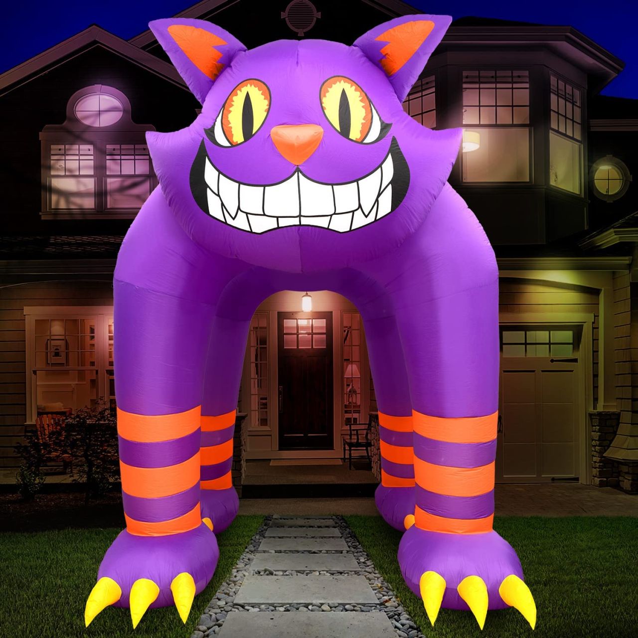 Spooky cat archway - Best Halloween Inflatable Archways