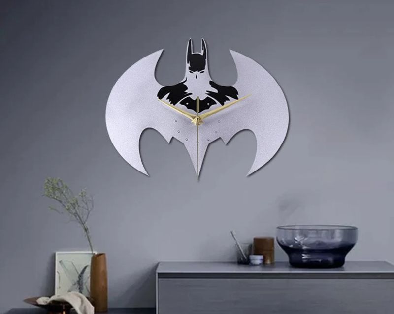 Halloween Batman Acrylic Clock