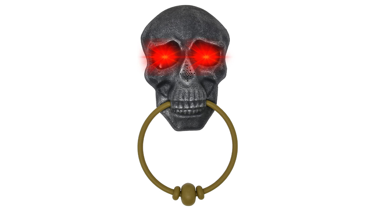 Halloween Skull Door Knocker