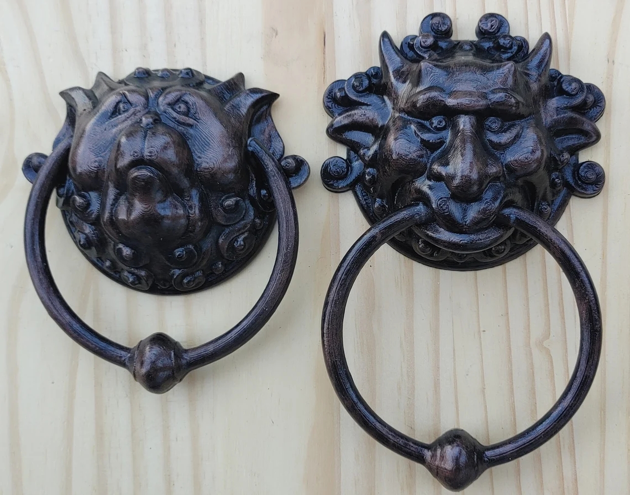 Haunted Door Knockers to Spook Things up This Halloween