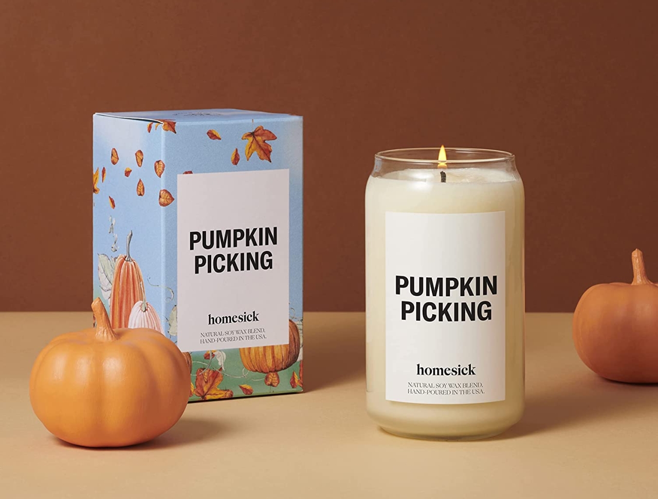 Homesick Pumpkin Picking Scented Candle