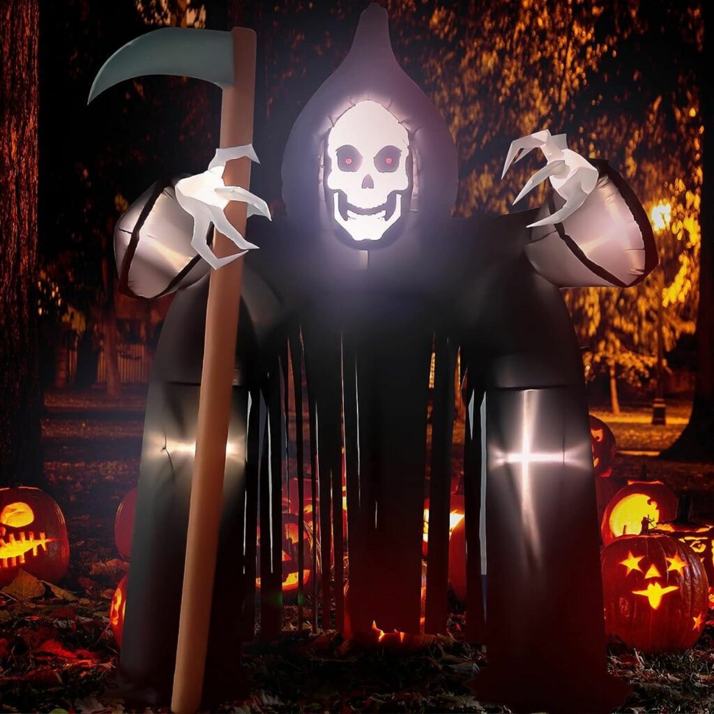 10FT Halloween Inflatable Ghost Archway Outdoor,