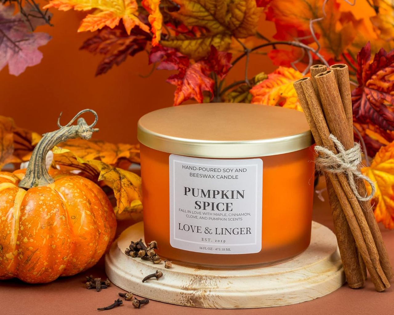 Love & Linger Pumpkin Spice Candle