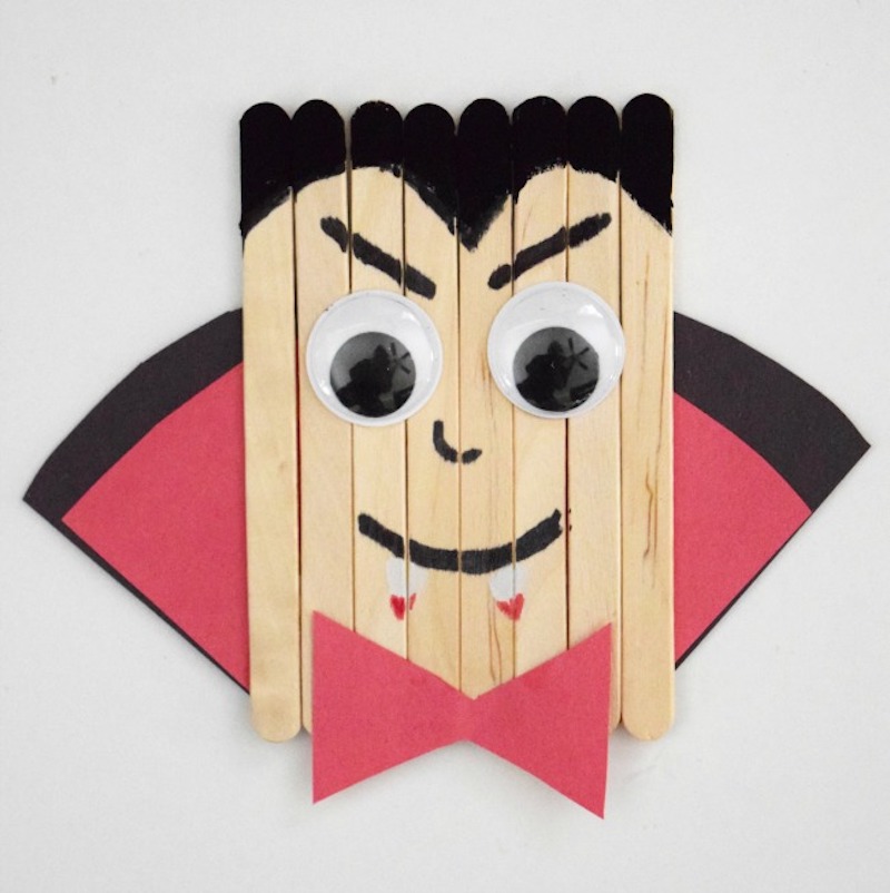 Popsicle Stick Vampire