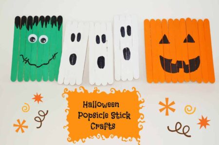 Popsicle Crafts For Halloween