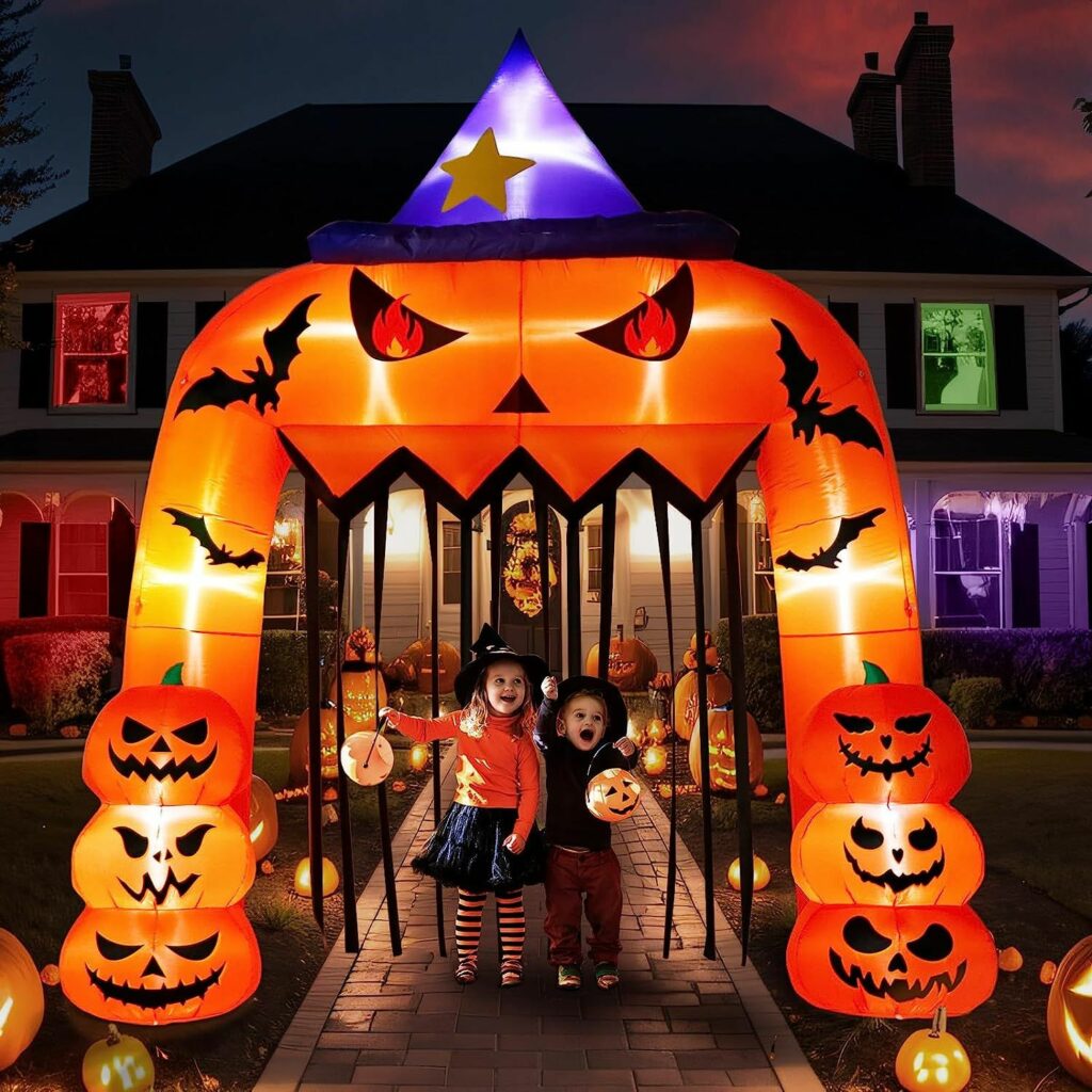 Inflatable Pumpkin Archway on Amazon 