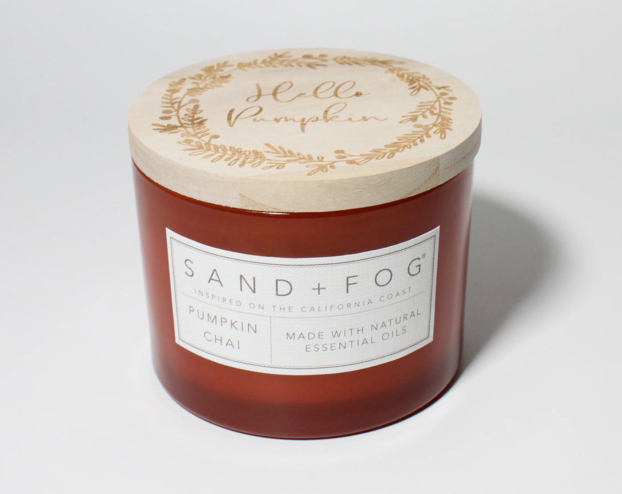 Sand + Fog Pumpkin Chai Scented Candle