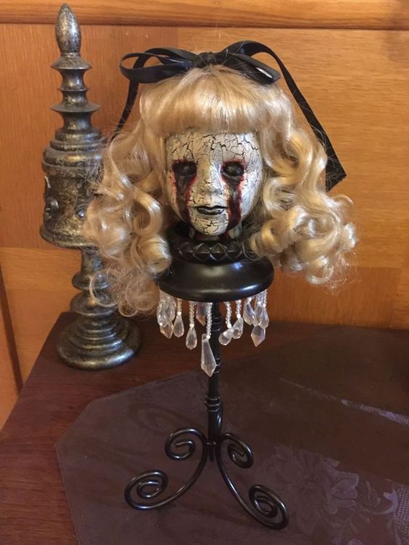 Gothic doll head 