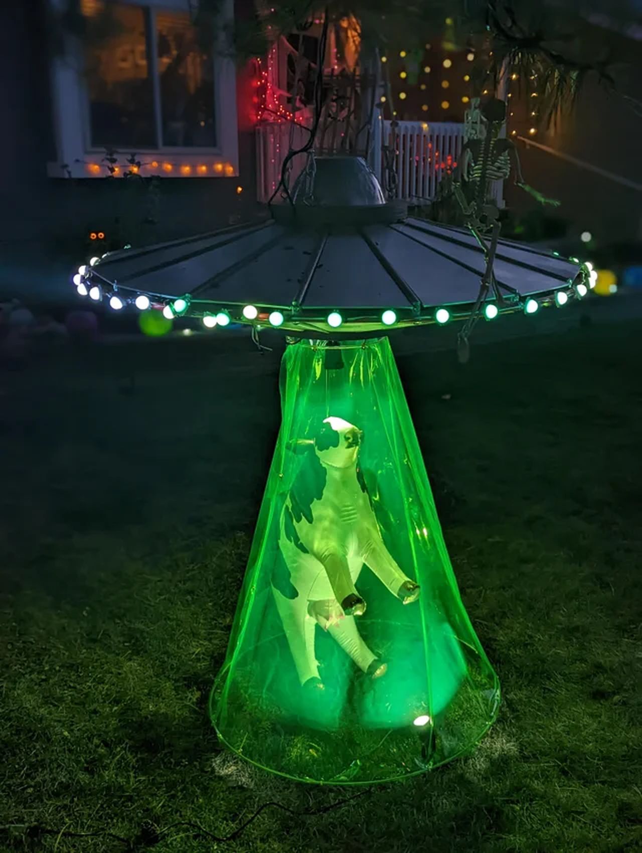 UFO Halloween display by redditor