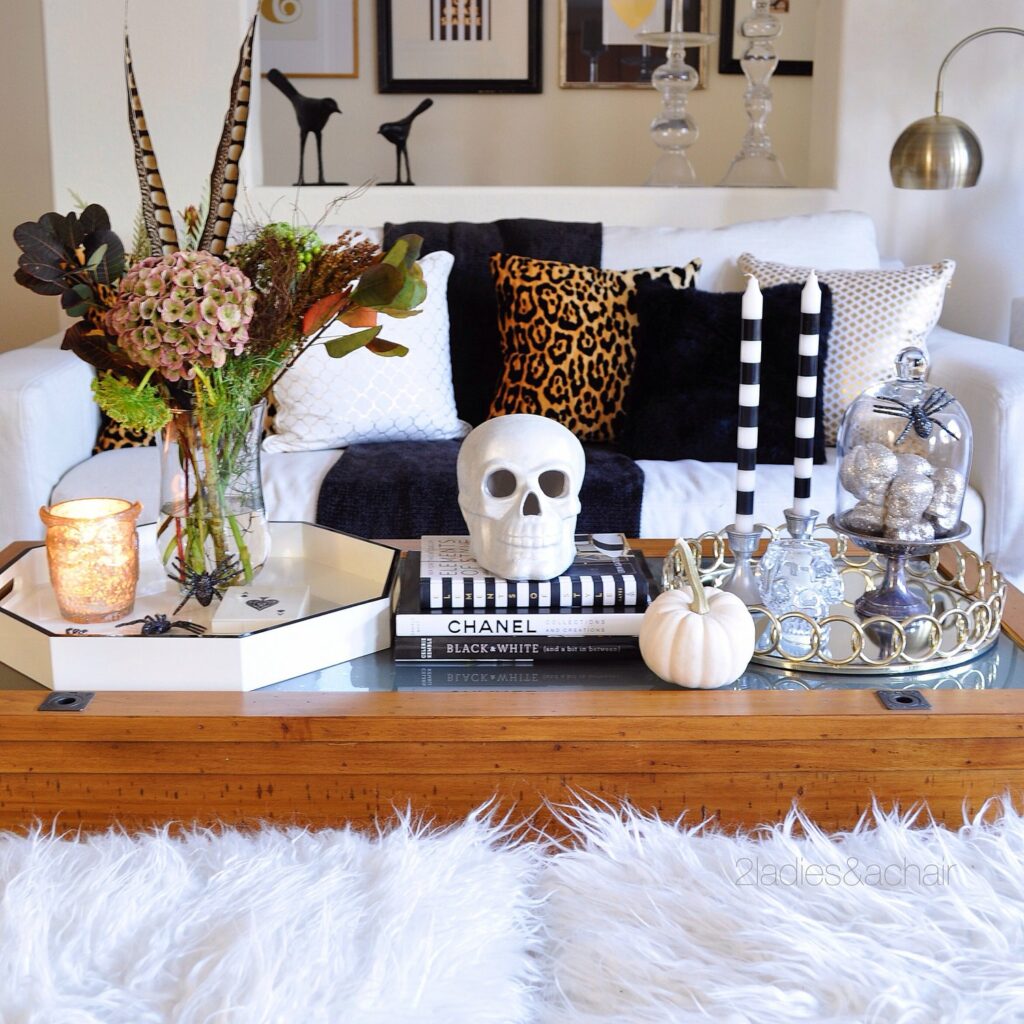 coffee table decor ideas for halloween