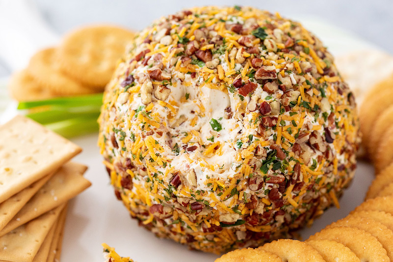 Thanksgiving Side Ranch Cheese Ball 