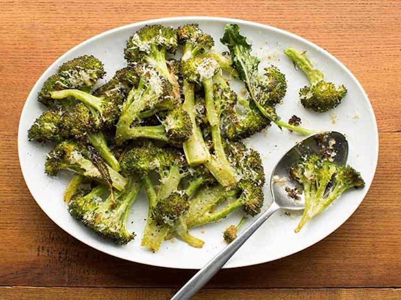 Roasted Broccoli with Parmesan