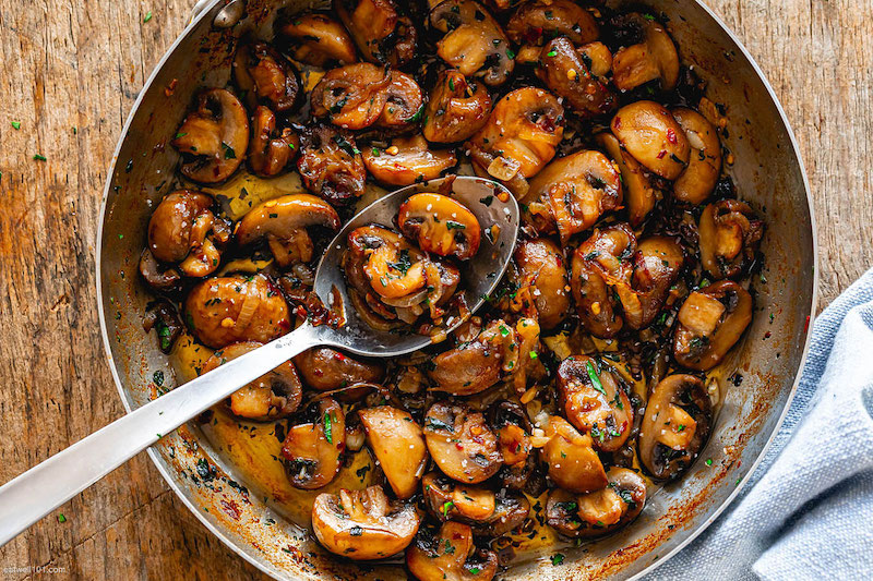 Garlic Butter Mushrooms