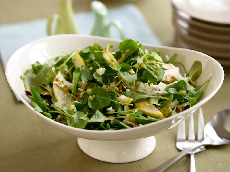 Pear and Blue Cheese Salad Last-Minute Thanksgiving Side 