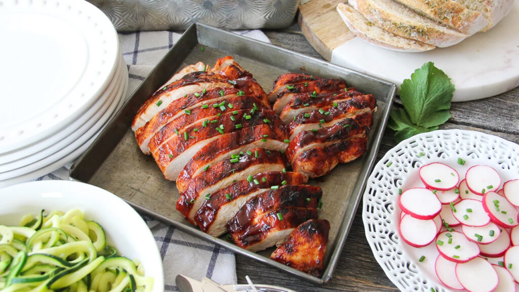 BBQ Turkey Breast Recipe for thanksgiving 