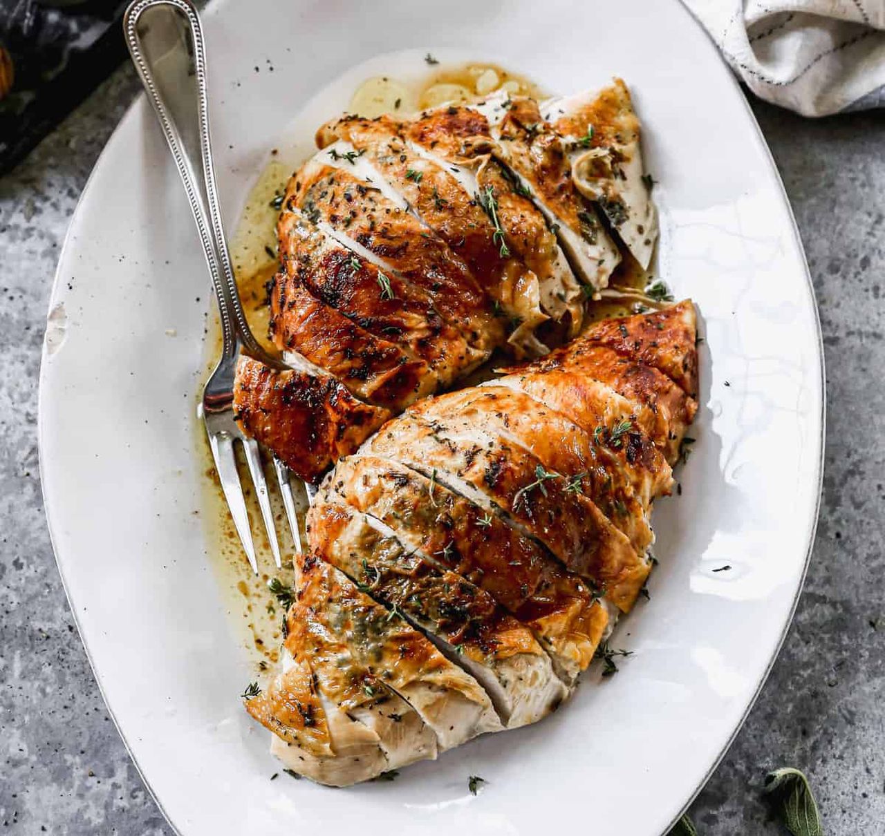 Best Thanksgiving Turkey Breast Recipes - Roasted Turkey breast