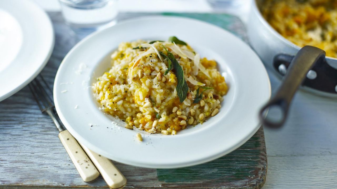 Butternut Squash and Sage Risotto
