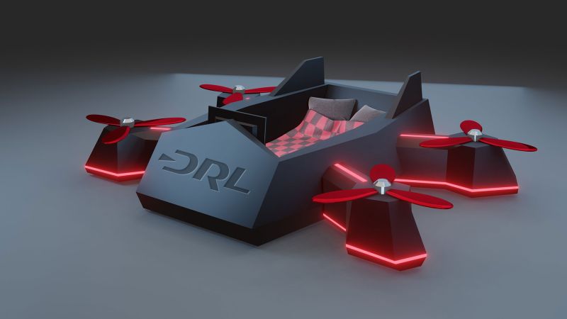 Drone bed by DRL