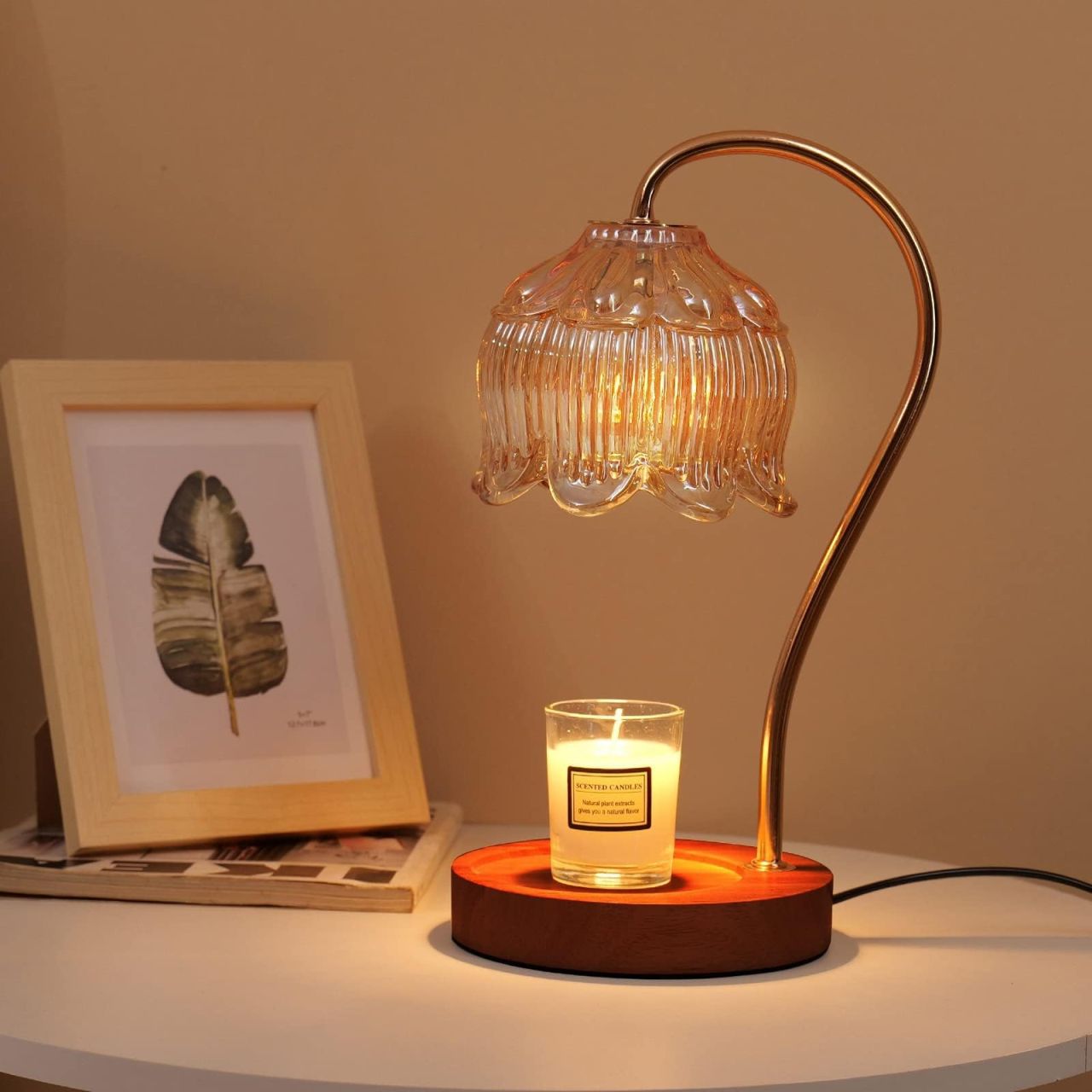 GEEZO Fragrance Candle Warmer Lamp