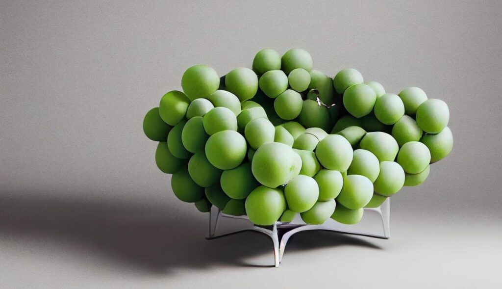 Grapes chair by Frank Jacobus