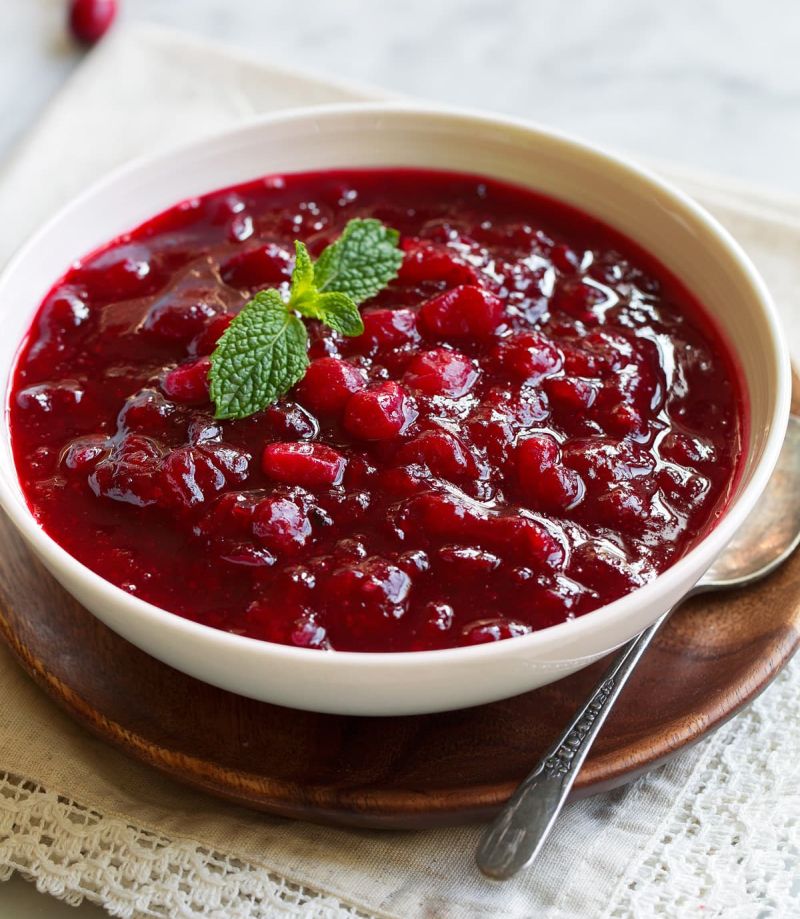 Homemade Cranberry Sauce for Thanksgiving