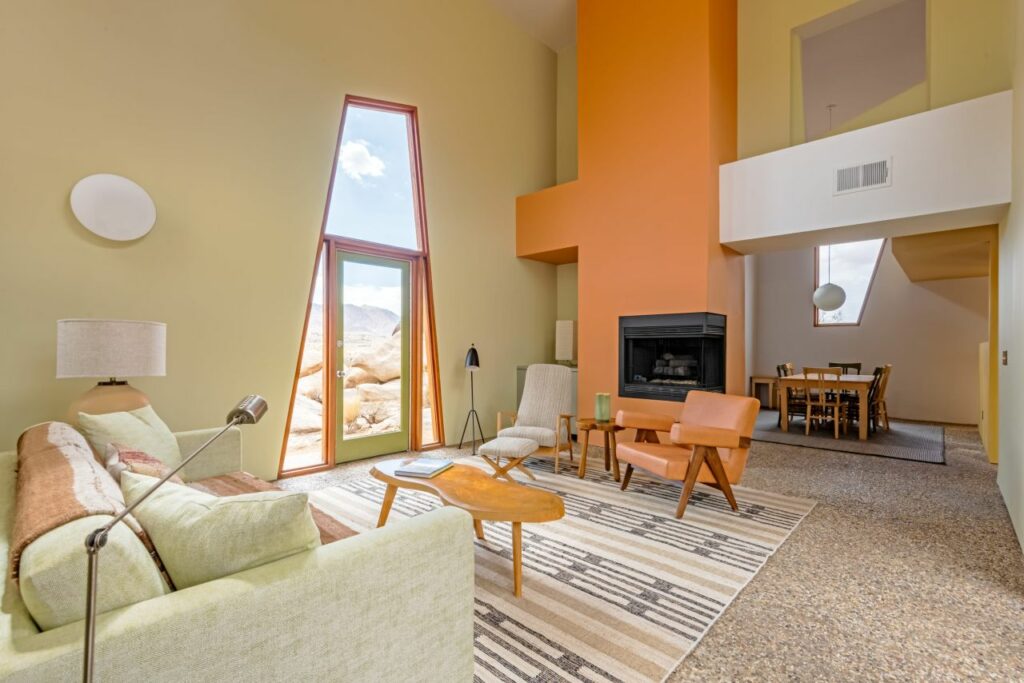 Interior of Joshua Tree’s Monument House