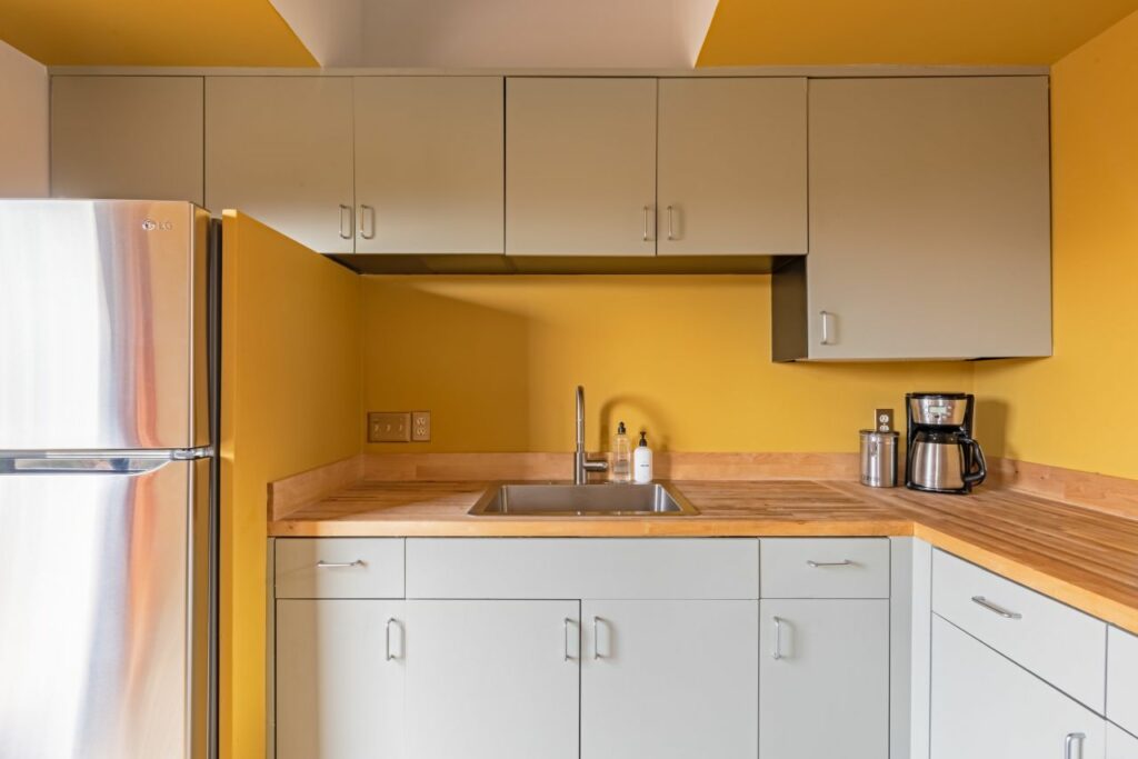 Kitchen of Joshua Tree’s Monument House