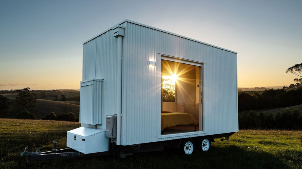 MGAO x Base Cabin tiny home on wheels