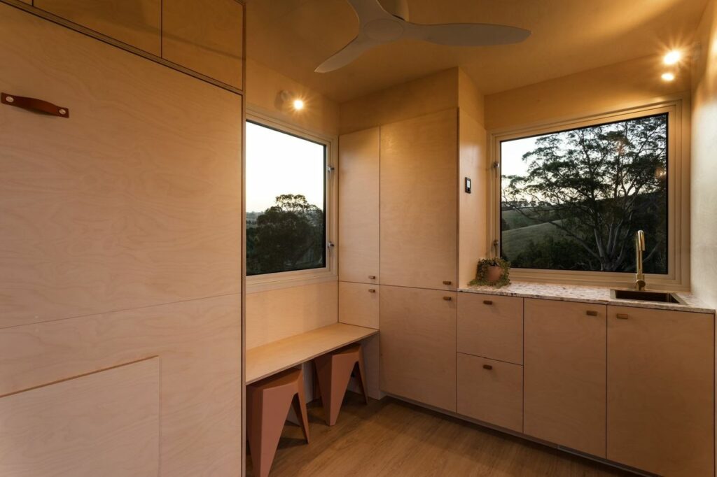 MGAO x Base Cabin tiny house