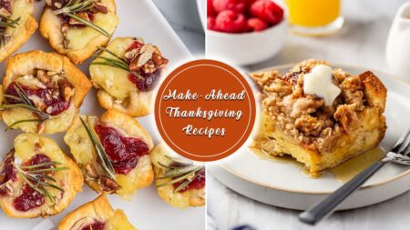 Make Ahead Thanksgiving Recipes to Try