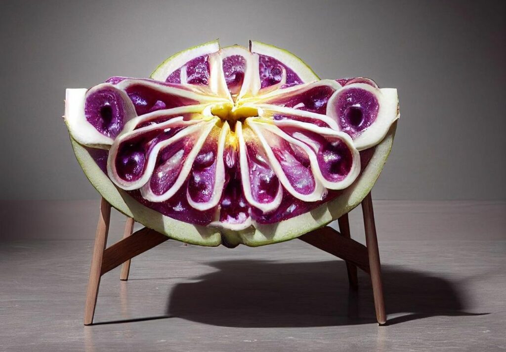 Passion Fruit chair by Frank Jacobus