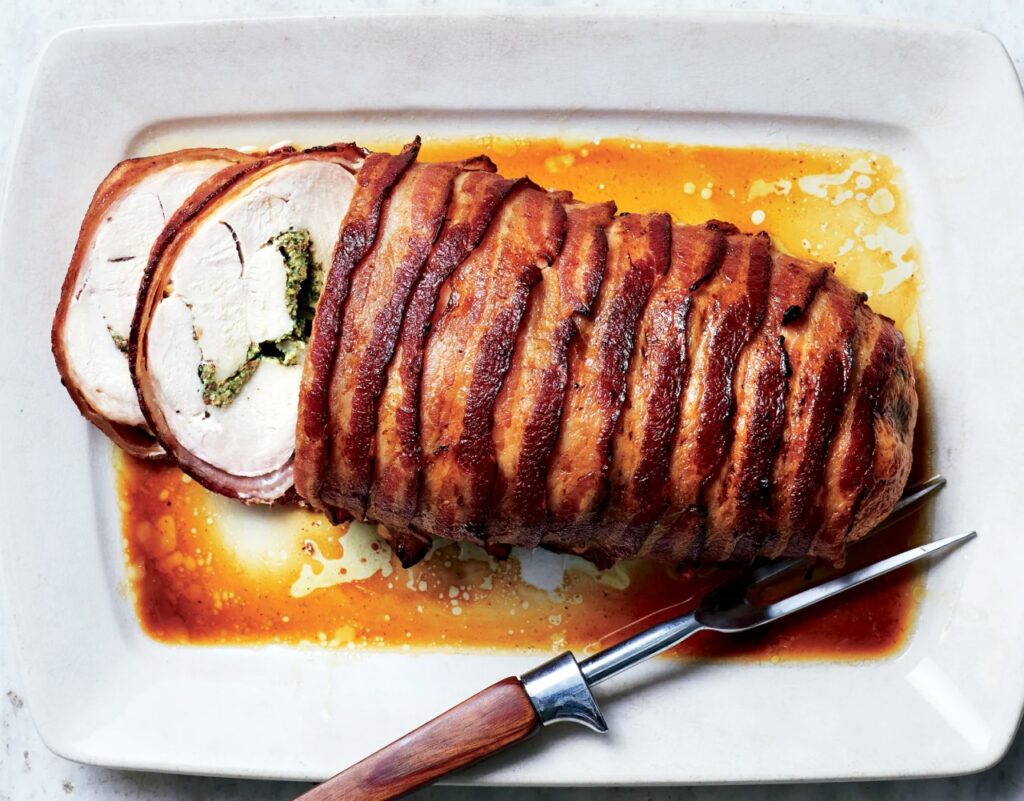 Porchetta Style Roasted Turkey Breast