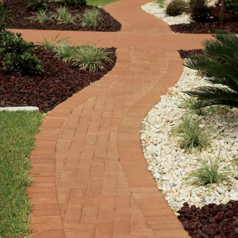 Terracotta concrete pavers to uplift your garden pathway