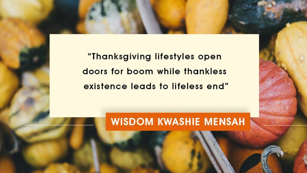 Thanksgiving quote