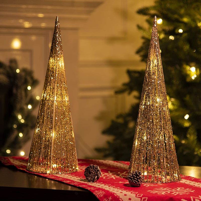 Lighted Christmas Tree Cone