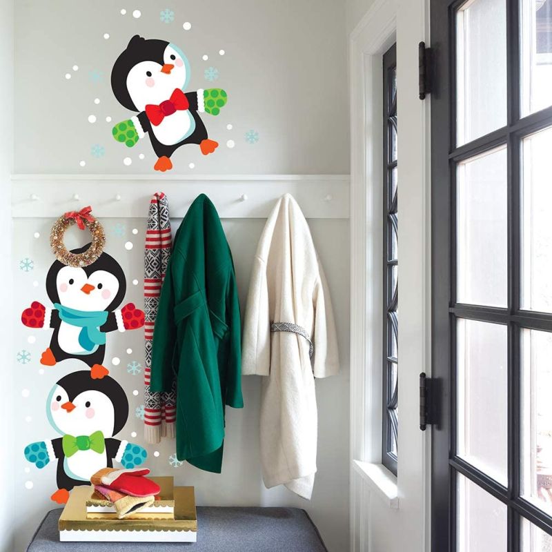 penguin wall decals 