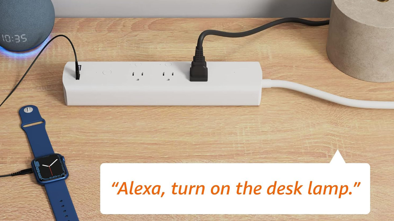 Amazon Basics Smart Power Strip - smart home christmas gift 