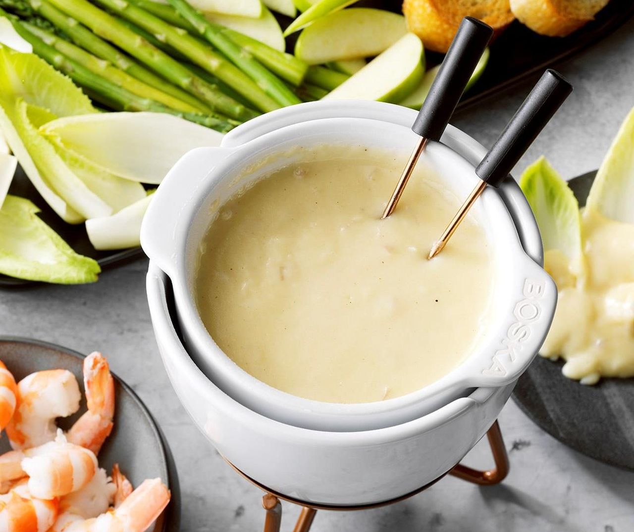 Honey Champagne Fondue