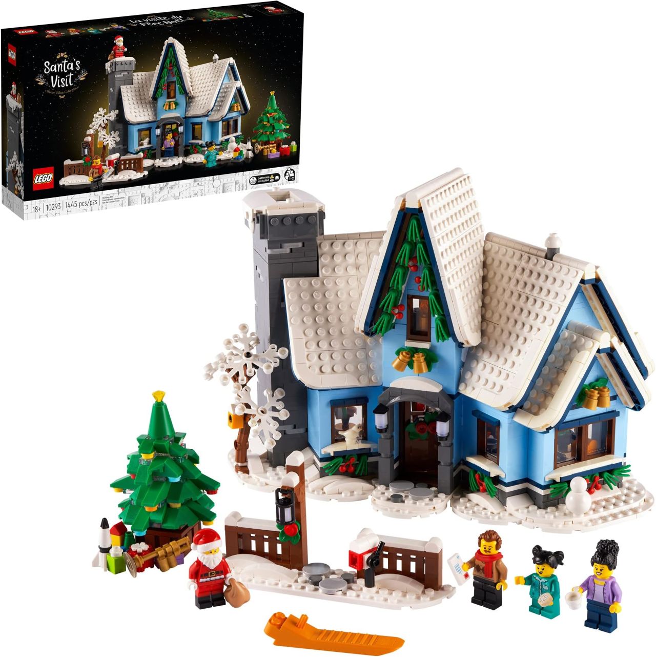 LEGO Christmas House Model