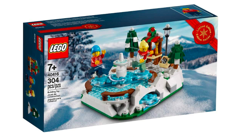 LEGO Ice Skating Rink for Christmas