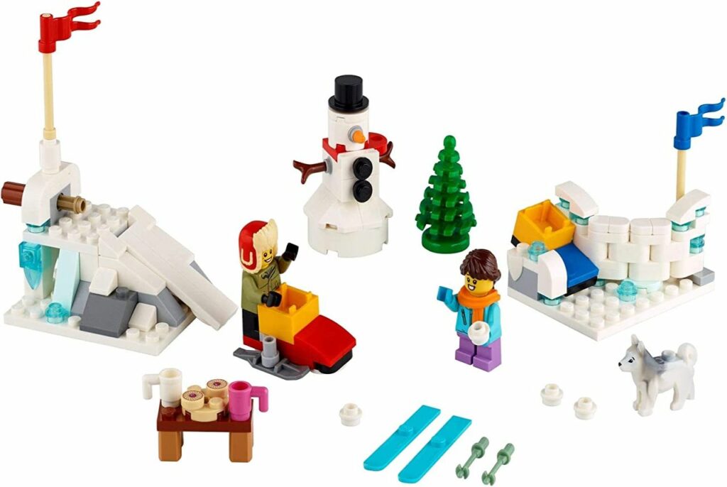 LEGO Winter Snowball Building Set for christmas